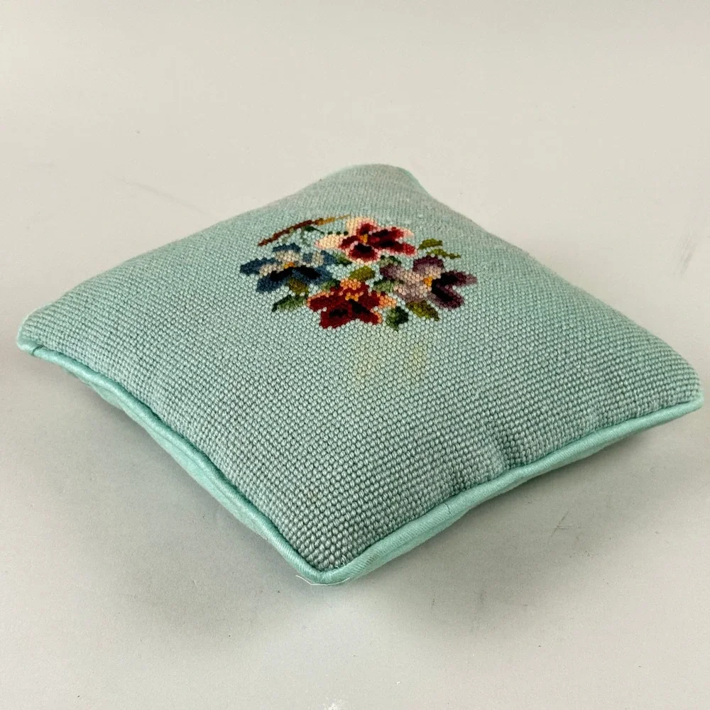 Needlepoint Throw Pillow 9